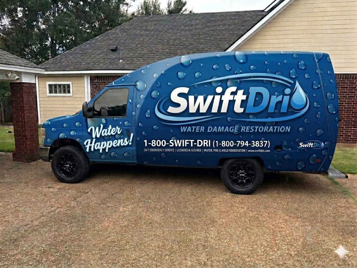 Storm Cleanup restoration project — Storm Flood Damage Cleanup — Shreveport, LA — SwiftDri Louisiana